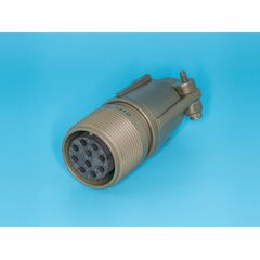 MS3101E-18-1S, разъём серии ms 10 контактов, гнездо на кабель, наружная резьба