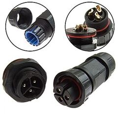 SZC-280 3PIN (IP68), разъём герметичный szc-280 3pin (ip68), 3 контакта
