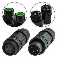 SZC-260 4PIN (IP68), разъём герметичный szc-260 4pin (ip68), 4 контакта