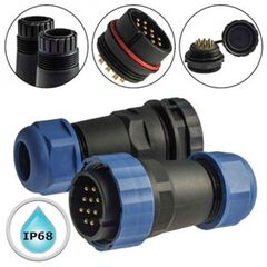 SZC28 10P-F-M, разъём герметичный szc28 10p-f-m, 10 контактов