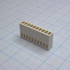 I-DS1070-SCV10, розетка на кабель 2.54мм, требуются контакты t-ds1070-sc600