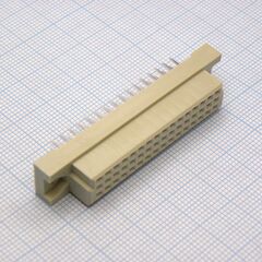 DIN 3X16 48F (2.54mm), разъем для печатных плат, где требуется соединение типа плата-плата