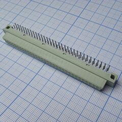 DIN 2X32 64FR (2.54mm), разъем для печатных плат, где требуется соединение типа плата-плата