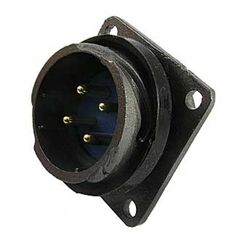 FQ24-4PIN ZJ, блочная вилка, 4 контакта