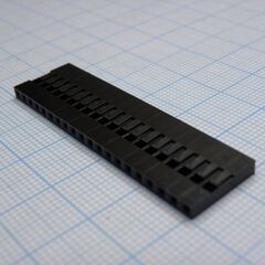 I-DS1071-SCB01X20, гнезда на кабель, однорядные, требуются контакты t-ds1071-sc600