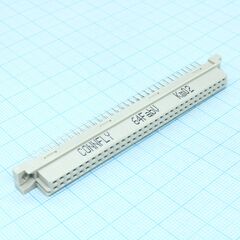 DS1118-64F0V23, разъем (розетка) din 41612 тип b 64pin (2х32), шаг 2.54мм двухрядный прямой (ряд аb)