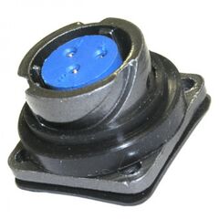 FQ18-3PIN ZK, блочная розетка, 3 контакта