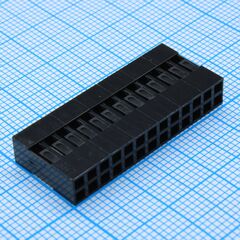 I-DS1071-SCB02X13, гнезда на кабель, двухрядные