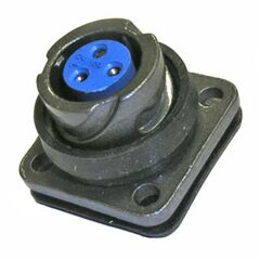 FQ14-3PIN ZK, блочная розетка, 3 контакта