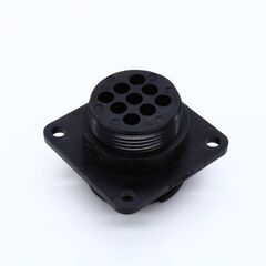211769-1, стандартный цилиндрический соединитель receptacle 9 pin shell size 17