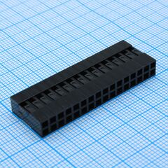 I-DS1071-SCB02X16, розетка на кабель 2х16 контактов шаг 2,54мм