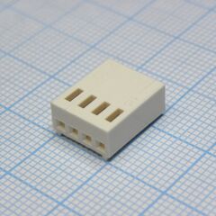 I-DS1070-SCV04, розетка на кабель 2.54мм, требуются контакты t-ds1070-sc600