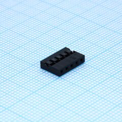 I-DS1071-01-SCB01X5, розетка на кабель шаг2мм