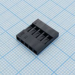 I-DS1071-SCB01X5, гнезда на кабель, однорядные, требуются контакты t-ds1071-sc600
