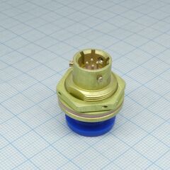 ОНц-БС1-4/10-В1-1В, соединитель цилиндрический низкочастотный