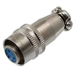 XS9-2(ZN) CABLE JACK, разъем быстрого соединения, 2-х контактый