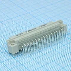 DS1119-48F0R13, разъем (розетка) din 41612 тип c 48pin (3х16), шаг 2.54мм трехрядный угловой (ряд аbс)