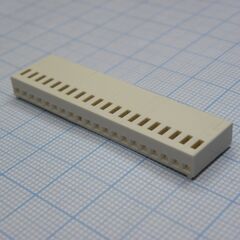 I-DS1070-SCV20, розетка на кабель 2.54мм, требуются контакты t-ds1070-sc600