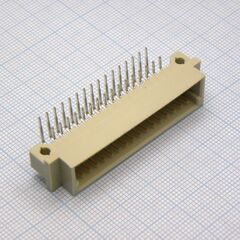 DIN 3X16 32M (2.54mm), разъем для печатных плат, где требуется соединение типа плата-плата