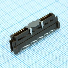 536270874, межплатный соединитель slimstack 80 контактов шаг 0.635мм ширина 6.4мм