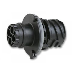 1-967402-3, круглый разъем, серия 2.5mm system, штекер на кабель, 2 контакт(-ов)