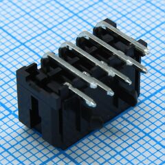 L-KLS1-XM1-3.00-2X04-R, корпус разъёма 2х4 контакта шаг 3мм угловой