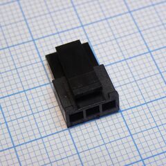 436450300, корпус разъема, один ряд, серия micro-fit 3.0, гнездо, 3 вывод(-ов), 3 мм