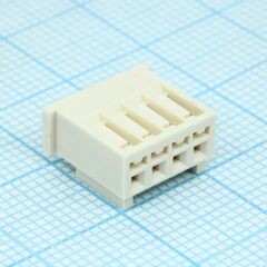 511910400, корпус разъема, гнездо 4 pin, шаг 2,5мм