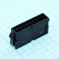 430202000, корпус разъема 20 контактов шаг 3мм вилка монтаж на панель серия micro-fit 3.0 пакет