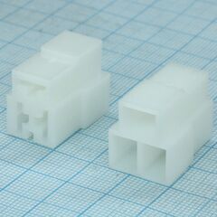 180941, корпус разъема 3 контакта, receptacle housing, 6.3mm, серия fastin-faston connector