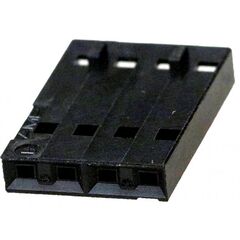 103648-3, розетка на провод 4 конт. шаг 2.54 мм ampmodu