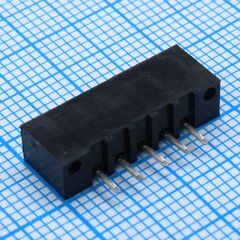 DS1020-05ST1D, fpc разъем для шлейфа на плату прямой 5pin, шаг 2.54мм