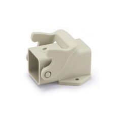 D3A.P-BK-1L-SE, основание разъема, size d3a, открытое, с защелкой, угол 90 град., пластик