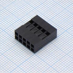 KLS1-540A-2X05-H, гнезда на кабель, двухрядные