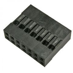 BLD 2X07 (BLD-14), bld корпус двухрядного разъема 14 pin (2х7) на кабель, шаг 2.54мм, требуются контакты t-ds1071-sc600