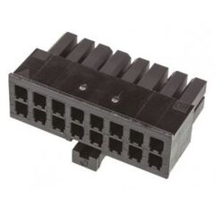 1-794617-6, корпус разъема, серия micro mate-n-lok, гнездо, 16 вывод(-ов), 3 мм
