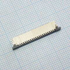 2-84953-0, ffc / fpc разъем, 1 мм, 20 контакт(-ов), гнездо, fpc series, поверхностный монтаж, верх
