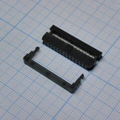 IDC2-26F, idc разъем, на шлейф, гнездо