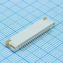 522072060, соединитель fpc 20 контактов шаг 1мм угловой smd лента на катушке