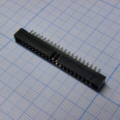 IDC2-40M, idc разъем, вилка на плату