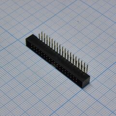 IDC2-36MR, idc разъем, вилка на плату