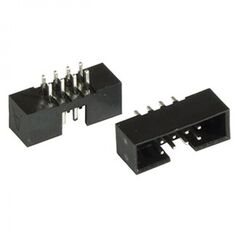BH2-08(IDC2-08MS)PITCH 2.00 MM, idc2 разъем, вилка на плату прямая двухрядная 8pin(2x4)., шаг 2.00мм