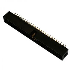 BH-50 (IDC-50MS), idc разъем, вилка на плату прямая двухрядная 50pin(2x25)., шаг 2.54мм