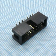 DS1013-14MSIXA-B, вилка на плату, smd монтаж 14pin(2x7), шаг 2.54