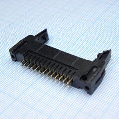 DS1011-26SBSiB7-B, вилка на плату, вертикальный монтаж 26pin(2х13), шаг 2.54мм
