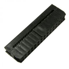 IDC2-26F PITCH 2.00 MM, idc разъем, розетка на плоский шлейф 26pin(2x13), шаг 2.00мм