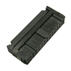 IDC-26F, idc разъем, розетка на плоский шлейф 26pin(2x13), шаг 2.54мм