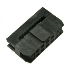 IDC2-10F PITCH 2.00 MM, idc разъем, розетка на плоский шлейф 10pin(2x5), шаг 2.00мм