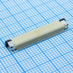 L-KLS1-1242E-2.0-40-T-U-R, разъем для плоского шлейфа 40 контактов шаг 0.5мм высота 2.0мм