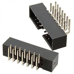BH2-14R PITCH 2.00 MM, idc2 разъем, вилка на плату угловая двухрядная 14pin(2x7)., шаг 2.00мм